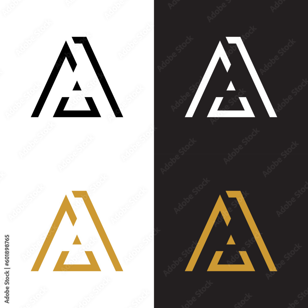 MONOGRAM TRIANGLE LETTER A MONOGRAM TRIANGLE LETTER A