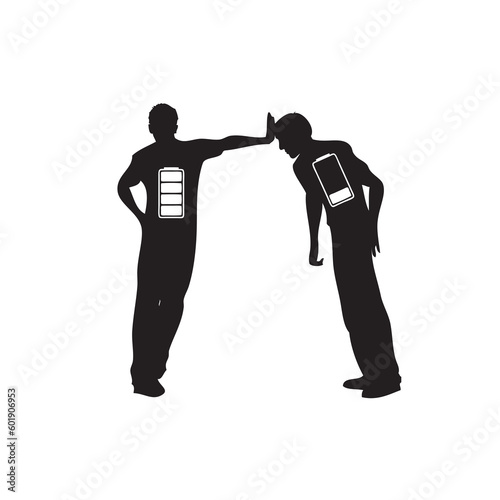 Vector illustration reflecting fatigue