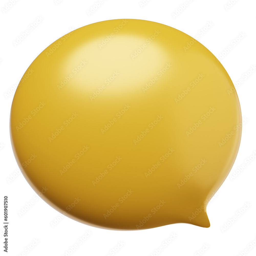 bubble chat notification icon render