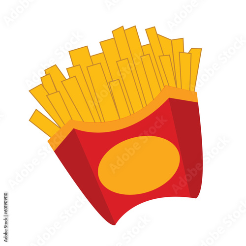 French fries in a ready-to-eat box