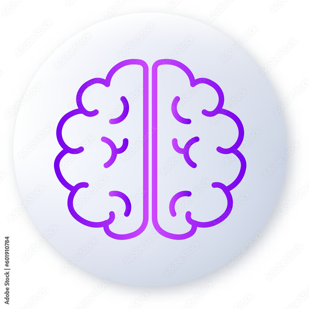 Artificial intelligence (AI) icons Artificial intelligence (AI) icons