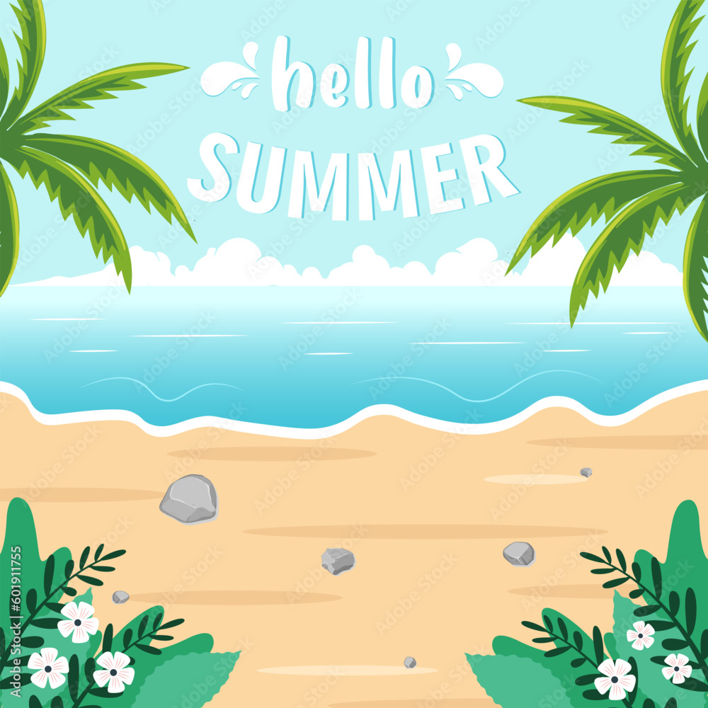 Say Hello to Summer. Hello summer. welcome summer.	welcome summer.