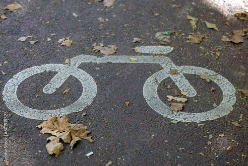 bike road sign