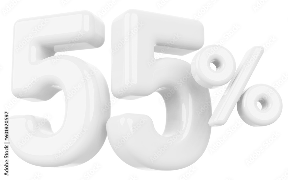 55 Number Percent Silver 3d 55 Number Percent Silver 3d
