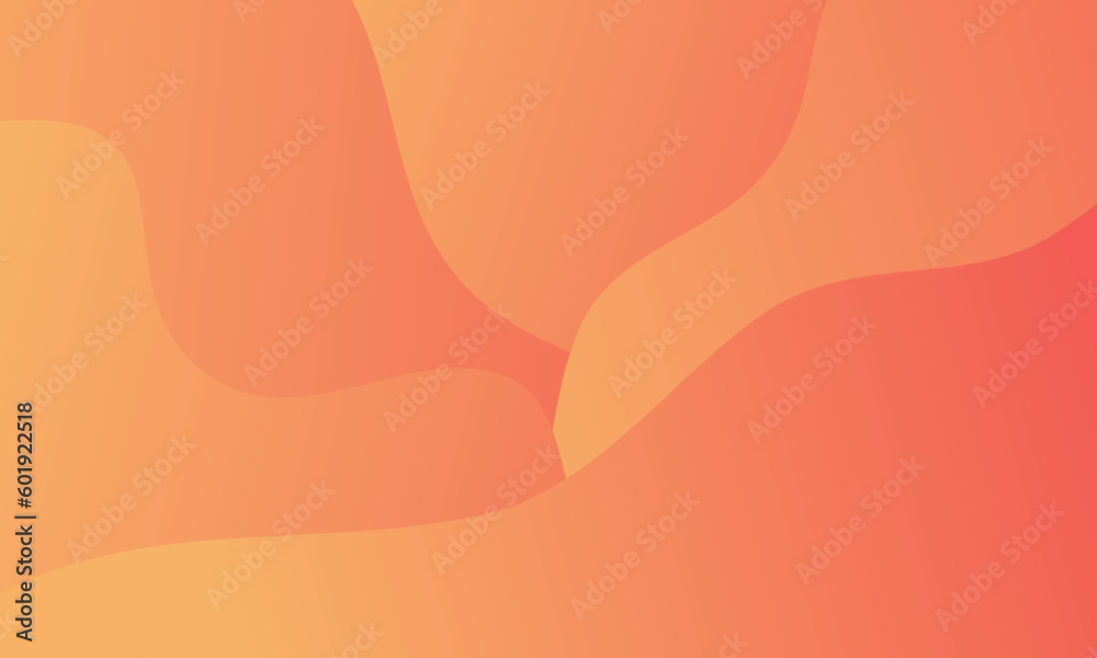 Wave abstract with gradient color background. Dynamic color abstract background. Motion vector illustration. Use for presentation, advertising, and wallpaper 