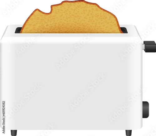 Toaster with bread