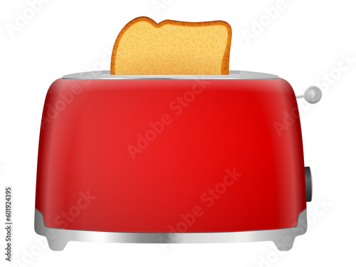 Toaster with bread