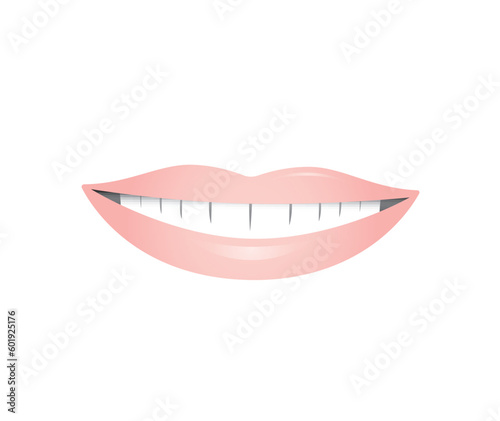 Smile lips eps source file new smile lips with teeth vector