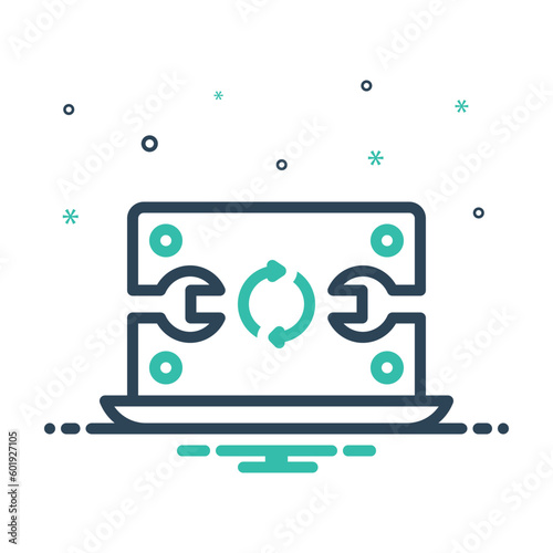 Mix icon for refurbished 