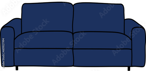 Sofa Icon Illustration