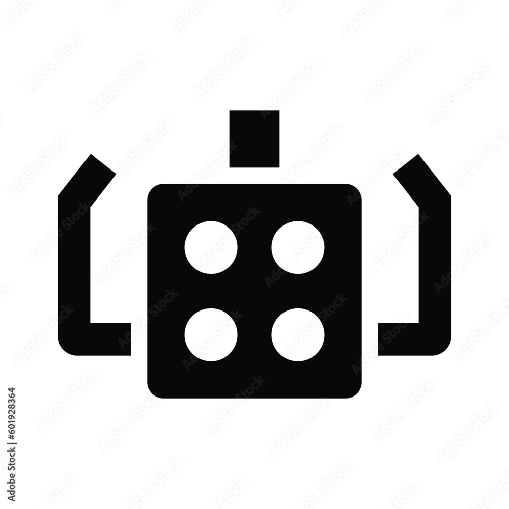 dental light glyph icon illustration vector graphic dental light glyph icon illustration vector graphic