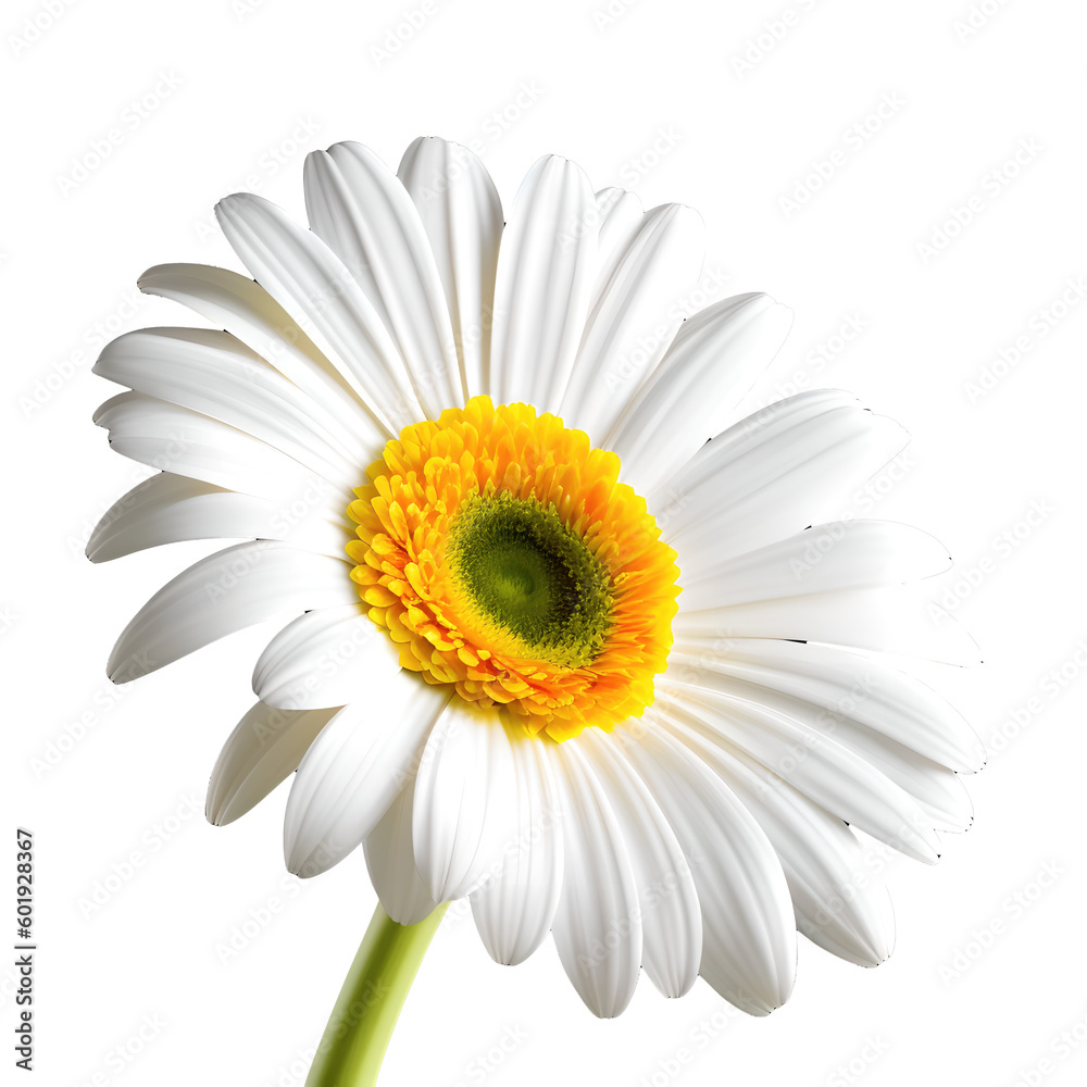 gerbera flower with good quality isolated white background gerbera flower with good quality isolated white background