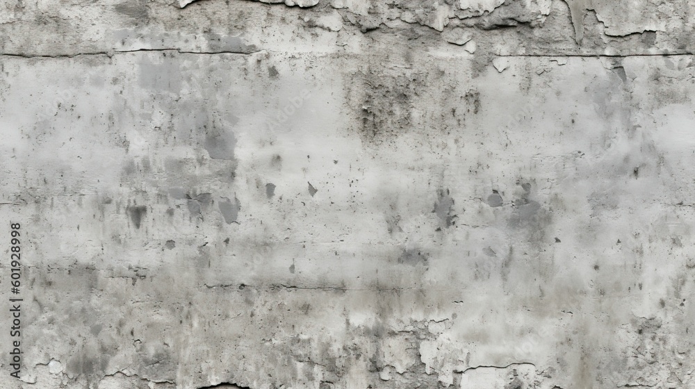 seamless texture of a rough concrete wall, urban and versatile background texture, tile, 8K, generative ai