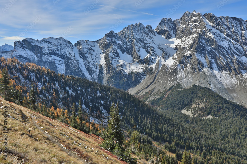 Beautiful Scenery of Pacific Crest Trail in Washington