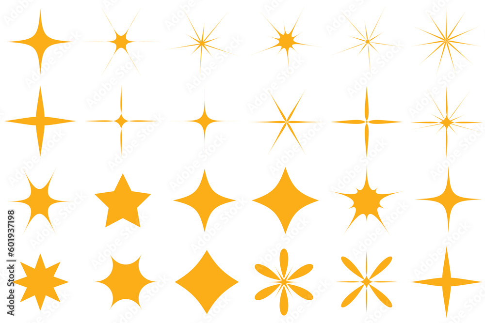 Shine sparkle icon. Vector blink star for logo, sparkle clipart Shine sparkle icon. Vector blink star for logo, sparkle clipart
