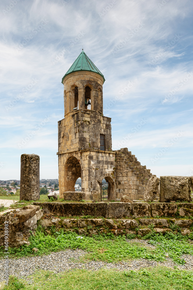 Bell tower of the Bagrati Cathedral in Kutaisi, Georgia