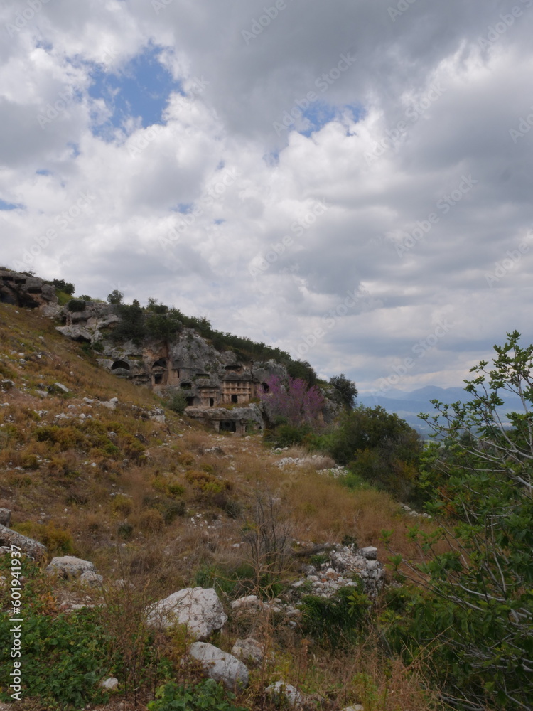 tlos ancient lycian and roman city fethiye turkey