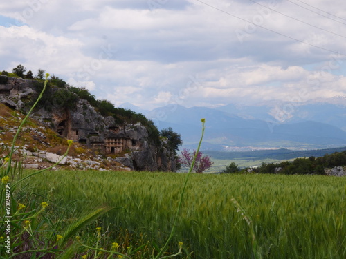 tlos ancient lycian and roman city fethiye turkey photo