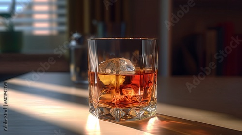 Glass of burbon