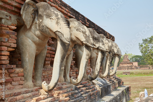 Wat Sorasak in the historic city of Sukhothai  Thailand  regarded as the first capital of Siam