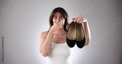 фотографія Smelly Shoes. Stinky Feet Sweat