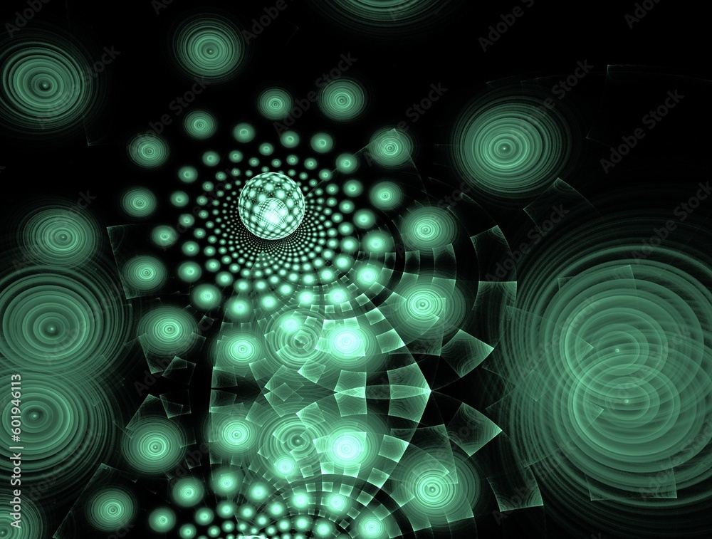 Obraz premium Imaginatory fractal abstract background Image