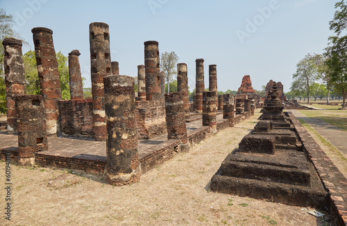 Wat Phra Pai Luang in the historic city of Sukhothai, Thailand, regarded as the first capital of Siam photo