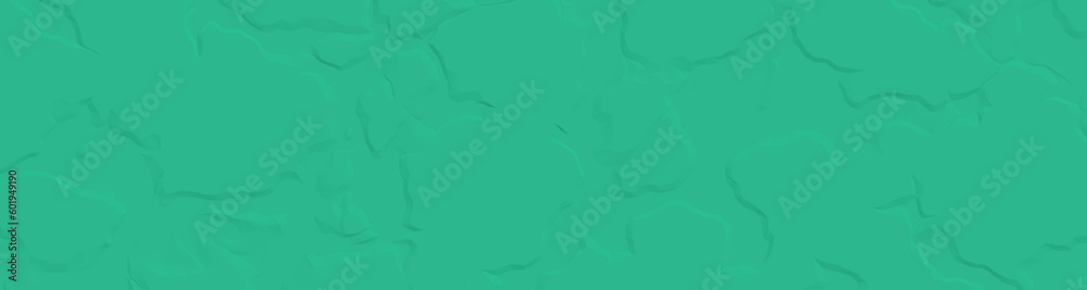 Obraz premium abstract texture. creative background for design. green color. Banner for insertion into site. Horizontal image. 3D image. 3D rendering.