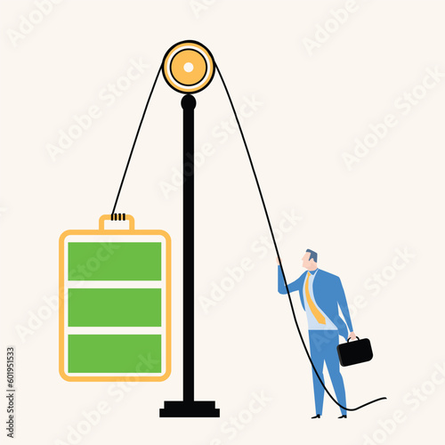 doing business, making decisions battery charge, encouragement , increased energy ,the way to choose,goal,investment,participation,profit,make a deal,terms,financial business