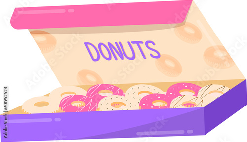 donuts in a box