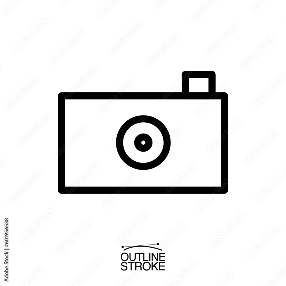 camera icon outline editable stroke vector illustration eps camera icon outline editable stroke vector illustration eps