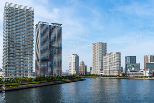 東京　晴海運河の風景 © EISAKU SHIRAYAMA