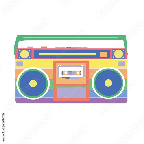 old tape recorder pride day