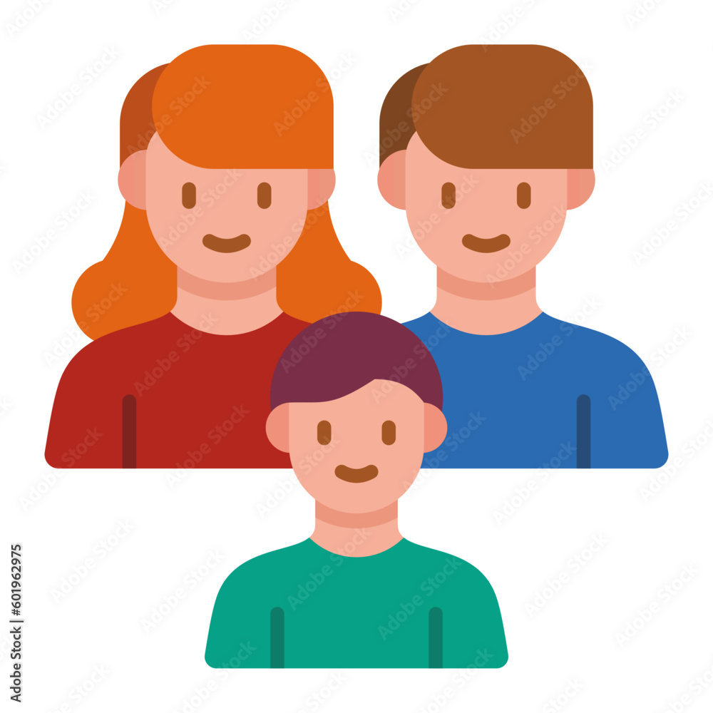 Fototapeta premium Family Icon