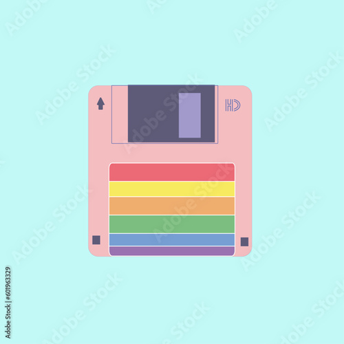 pride day floppy disk