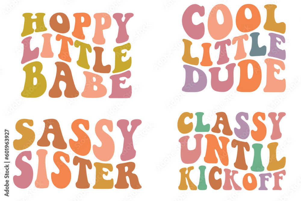 Hoppy little babe, cool little dude, sassy sister, classy until kick off wavy SVG Bundle, kids Wavy Bundle t-shirt Hoppy little babe, cool little dude, sassy sister, classy until kick off wavy SVG Bundle, kids Wavy Bundle t-shirt