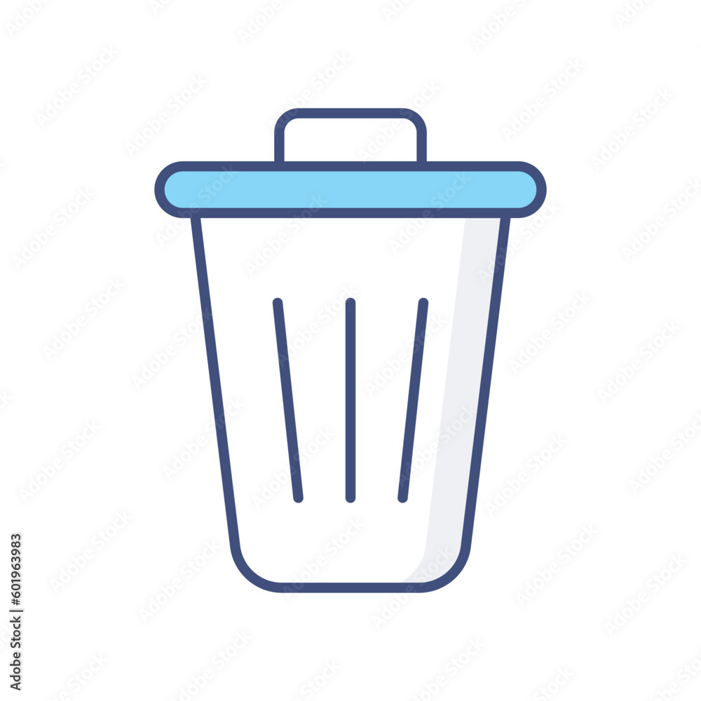 Waste icon vector stock illustration. Waste icon vector stock illustration.