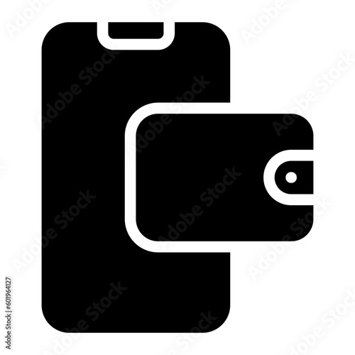 ewallet glyph icon