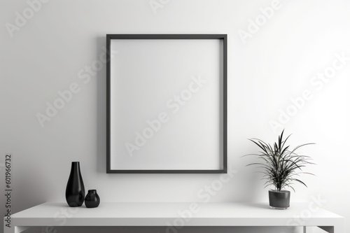 Stylish and minimalist photo frame mockup - The perfect template for showcasing your photography and design ideas