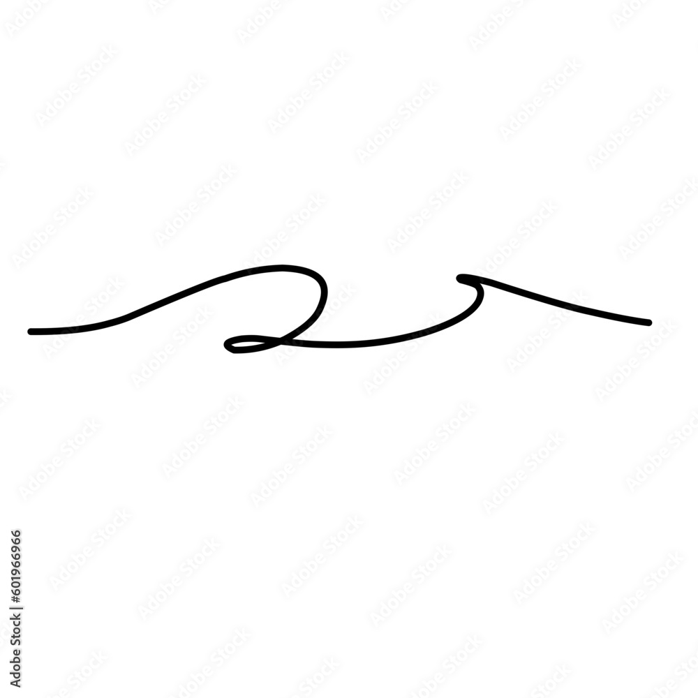 Doodle Line Quote Decoration 