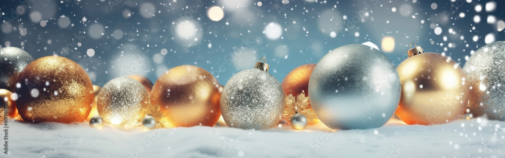 Festive Christmas Background with Ample Copy Space. Generative Ai Festive Christmas Background with Ample Copy Space. Generative Ai