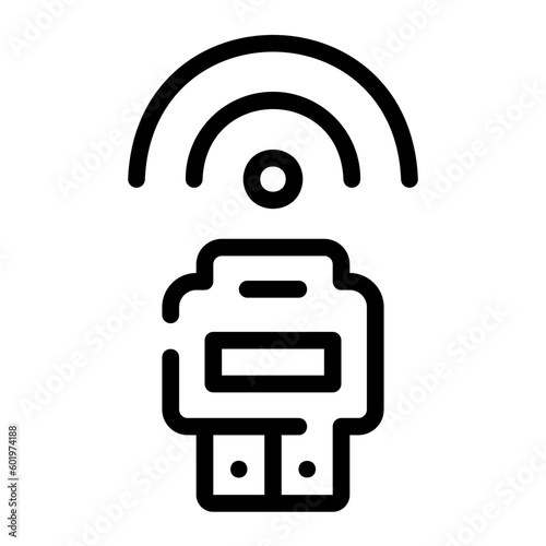 dongle line icon