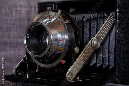 vintage camera lens foldable classic camera