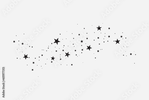 black star, sign, symbol, cross, vector illustration © alin4ik_2k06