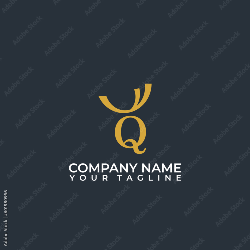 Elegant Letter G Deer Logo Design Vector. Elegant Letter G Deer Logo Design Vector.