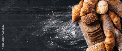 Εκτύπωση καμβά vibrant and appetizing variety of baked goods created by the skilled hands of bakers