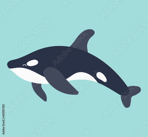 orca jumping out of water