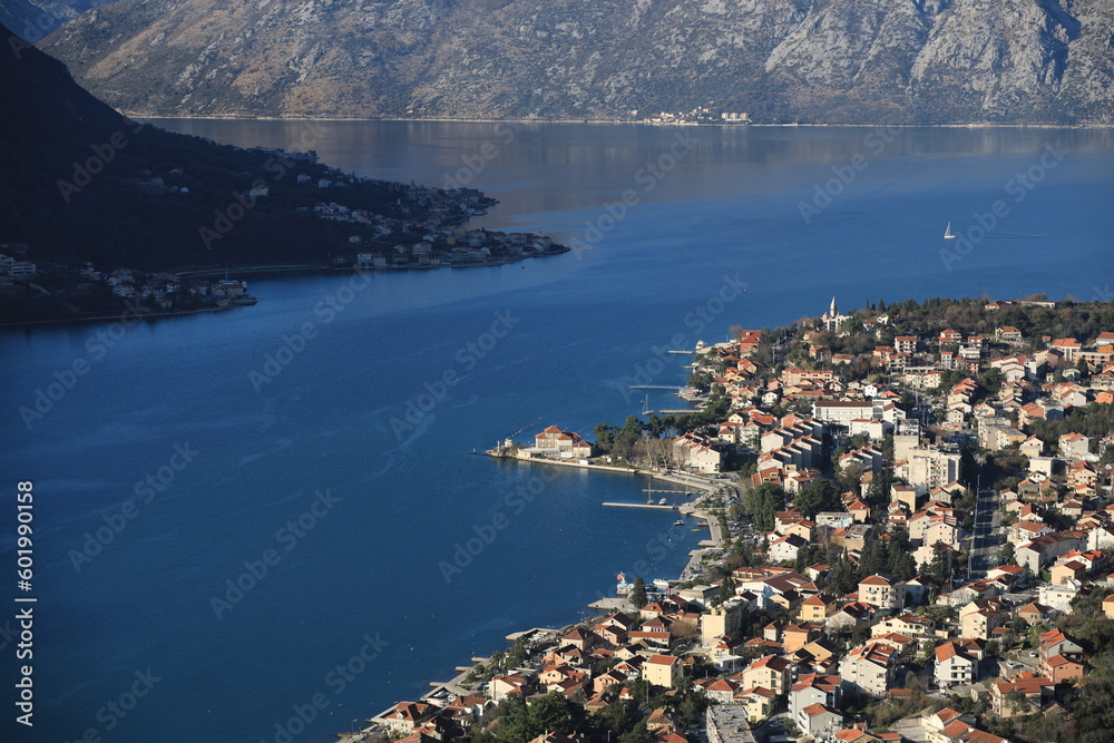 Beautiful City Montenegro In Kotor, Balkan Peninsula