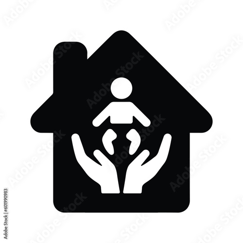 Orphanage icon.