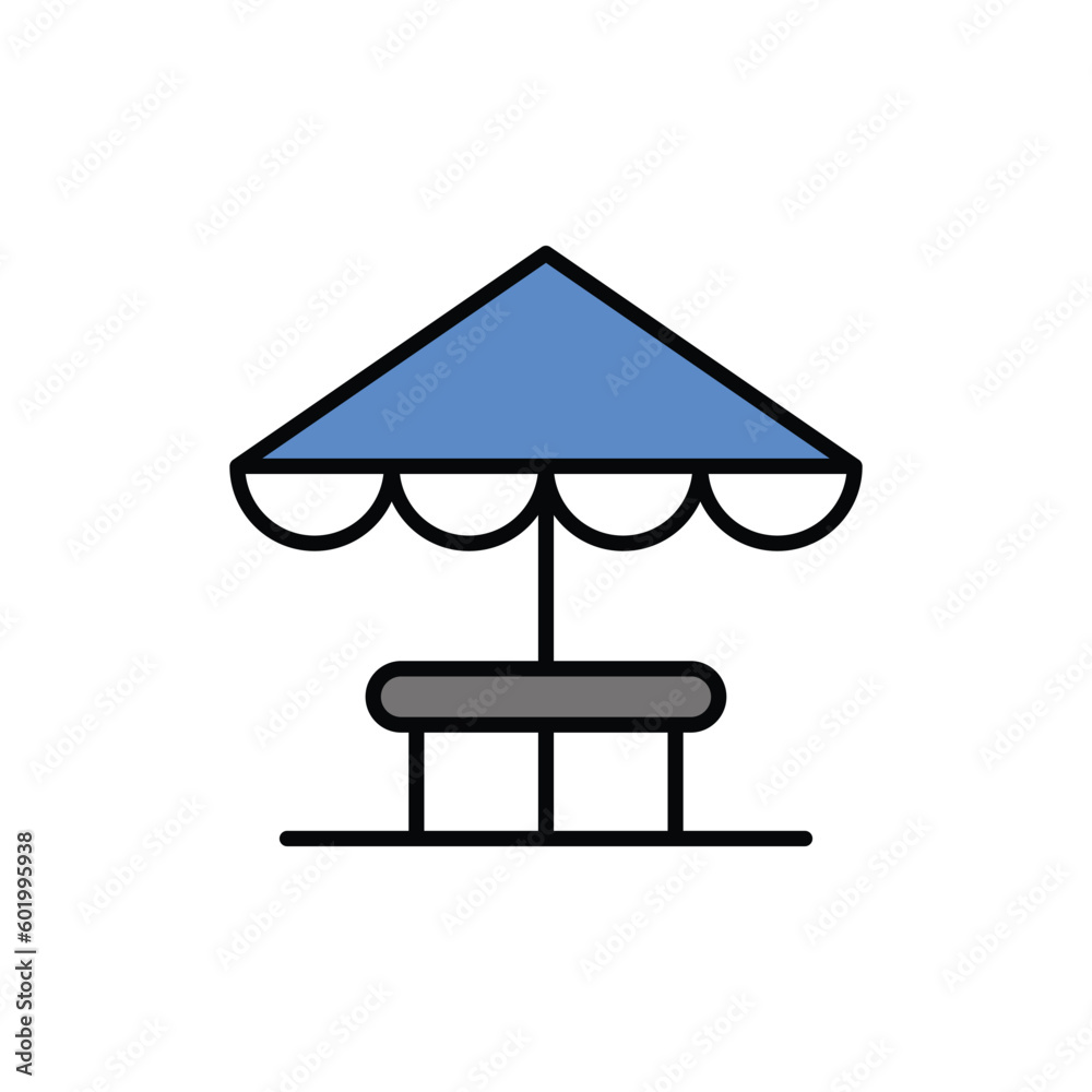 Park icon vector stock. Park icon vector stock.